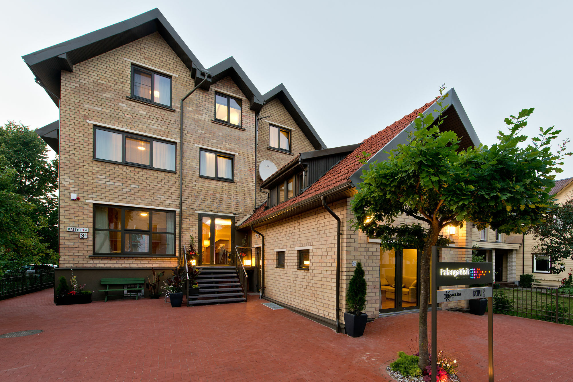 Palanga Visit Apartments And Spa Buitenkant foto